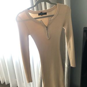 Body con sweater dress